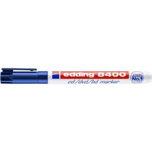 Picture 2 of Cd marker edding 8400 rond 0.5-1.0mm blauw