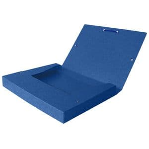 Picture 2 of Elastobox Oxford Top File+ A4 40mm blauw