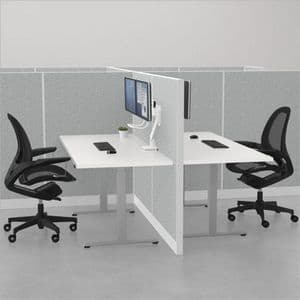 Picture 6 of Monitorarm Fellowes Eppa Crossbar wit