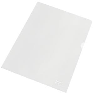 Picture 2 of Insteekmap L-model Esselte A4 100% gerecycled 0.10mm transparant 100 stuks