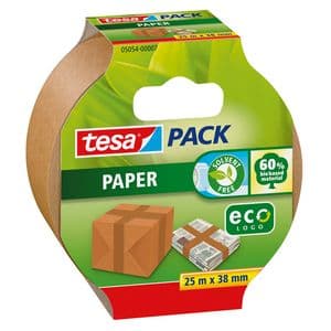 Picture 1 of Verpakkingstape tesapack® papier ecoLogo® 25mx38mm bruin