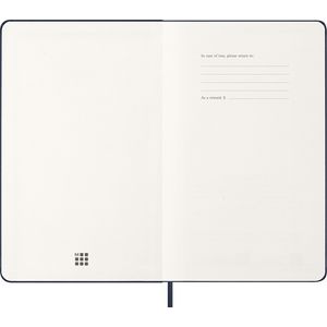 Picture 2 of Agenda 2026 Moleskine 12M Planner Weekly 7dagen/1pagina large hc sapphire blue