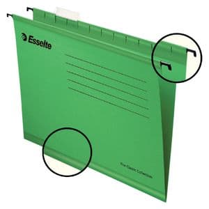Picture 6 of Hangmap Esselte Classic folio V-bodem 382x240mm groen
