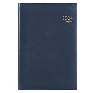 Picture 1 of Agenda 2027 Brepols Saturnus Luxe 1dag/1pagina blauw