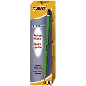 Picture 2 of Potlood Bic Criterium 550 zeshoekig 4B