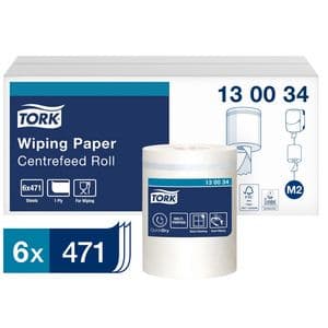Picture 1 of Poetspapier Tork M2 Premium 1-laags 165m wit 130034