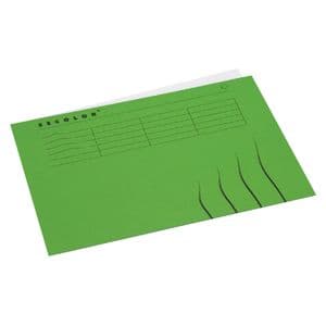 Picture 1 of Vouwmap Secolor A4 100% gerecycled karton 250gr groen