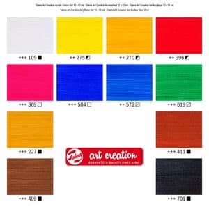 Picture 5 of Acrylverf Talens Art Creation assorti 12 tubes à 12ml