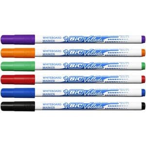 Picture 4 of Whiteboardmarker Bic Velleda 1721 rond fijn zwart