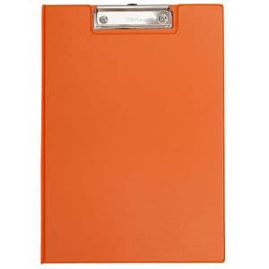 Picture 1 of Klembordmap MAUL A4 staand met penlus PVC neon oranje