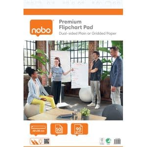 Picture 7 of Flipoverpapier Nobo premium 60x85cm dubbelzijdig 50vel