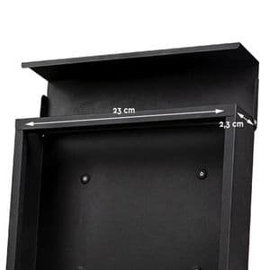 Picture 6 of Brievenbus BRASQ PB300 Premium zwart
