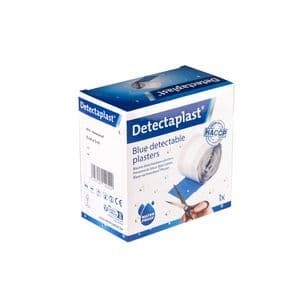 Picture 3 of Waterafstotende blauwe pleister Detectaplast 6cmx5m