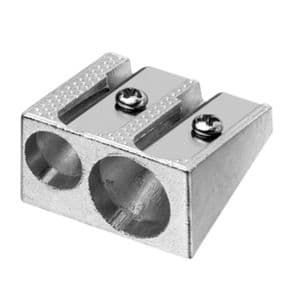 Picture 1 of Puntenslijper Westcott aluminium dubbel kegelvorm