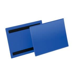 Picture 1 of Documenthoes Durable magnetisch A5 liggend blauw 50 stuks