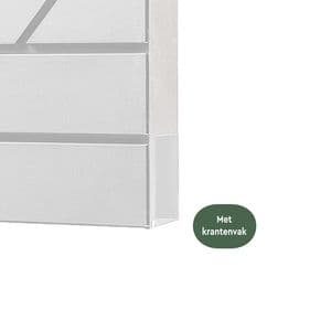 Picture 4 of Brievenbus BRASQ PB200 Deluxe wand wit