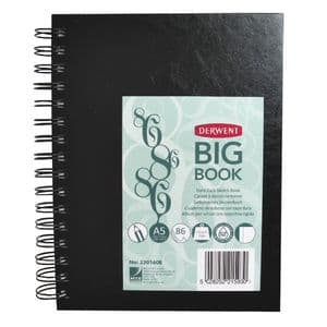 Picture 1 of Schetsboek Derwent Big Book A5 harde kaft