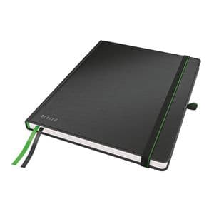 Picture 1 of Notitieboek Leitz Complete 187x242mm lijn 160 pagina's 100gr zwart