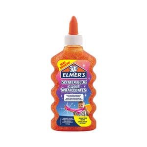 Picture 1 of Kinderlijm Elmer's glitter oranje