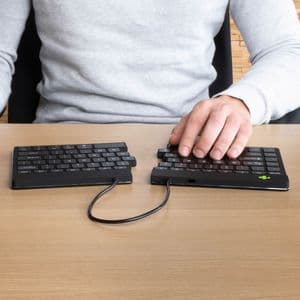 Picture 8 of Toetsenbord R-Go Split Break QWERTY WL zwart