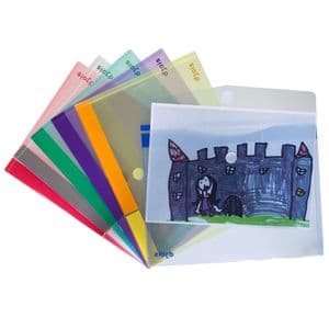 Picture 4 of Enveloptas Djois Color Collection A4 horizontaal assorti