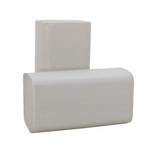 Picture 1 of Handdoek Cleaninq H3 z-vouw 2-laags 240x230mm 20x190 vel wit