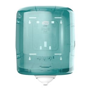 Picture 1 of Handdoekroldispenser Tork M4 Performance Reflex turquoize 473180