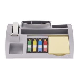 Picture 1 of Bureau organiser Post-it C50 zilvergrijs incl inhoud