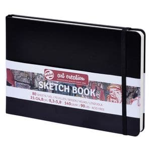 Picture 1 of Schetsboek Talens Art Creation zwart 21x15cm 140gr 80vel