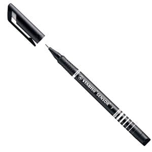 Picture 2 of Fineliner STABILO Sensor 189/46 fijn zwart