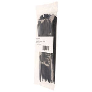 Picture 1 of Kabelbinders IEZZY nylon 4.8x300mm D 81mm zwart 100 stuks