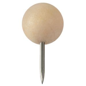 Picture 1 of Punaises Nobo hout voor memobord 40 stuks