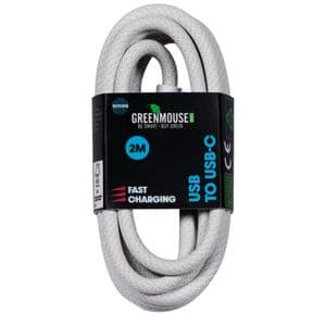 Picture 2 of Kabel Green Mouse USB-A to USB-C data Woven 2m