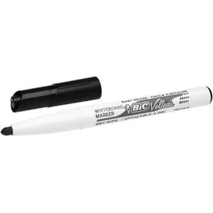 Picture 1 of Whiteboardmarker Bic Velleda 1741 rond medium zwart