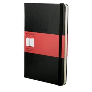 Picture 1 of Adresboek Moleskine pocket 90x140mm hard cover zwart