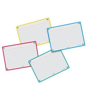 Picture 4 of Flashcard Oxford 2.0 75x125mm 80 vel 250gr lijn assorti