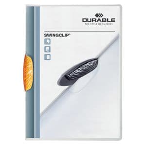 Picture 1 of Klemmap Durable Swingclip 30 vellen oranje