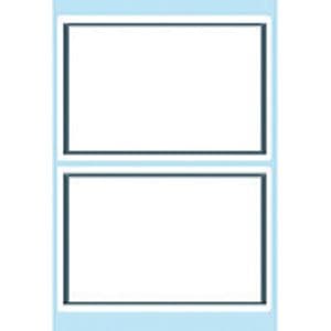 Picture 1 of Etiket HERMA 5715 53x80mm schrift grijs kader 12 stuks