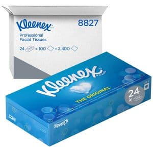 Picture 2 of Facial tissues Kleenex 2-laags 100 vel wit 8827