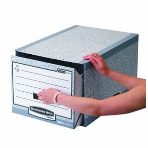 Picture 2 of Archieflade Bankers Box A4 System A4 grijs