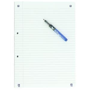 Picture 2 of Cursusblok Oxford School A4 lijn 2-gaats 200 pagina's 80gr assorti