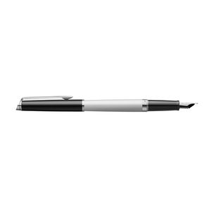 Picture 5 of Vulpen Waterman Hémisphère Colour Blocking black en white CT fijn