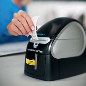 Picture 4 of Labelprinter Dymo LabelWriter 450 Duo desktop zwart
