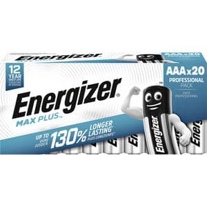 Picture 1 of Batterij Energizer Max Plus 20x AAA alkaline