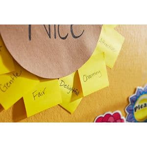 Picture 4 of Memoblokdispenser Pro tbv Post-it Z-Notes 76x76mm incl notes transparant zwart