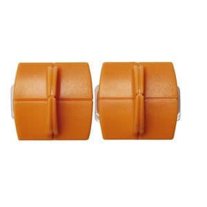 Picture 2 of Reservemes Fiskars TripleTrack Titanium set à 2 stuks oranje