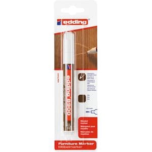 Picture 1 of Viltstift edding 8900 meubel rond 1.5-2mm teak blister à 1 stuk