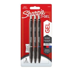 Picture 1 of Gelschrijver Sharpie S-gel medium assorti blister à 3 stuks