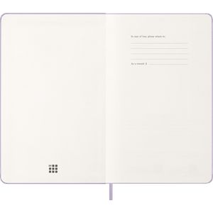 Picture 2 of Agenda 2026 Moleskine 12M Planner Daily 1dag/1pagina large hc pastel lilac