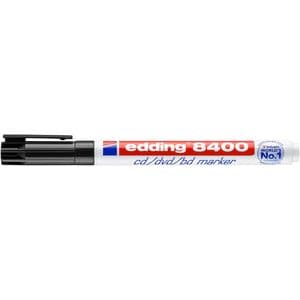 Picture 2 of Cd marker edding 8400 rond 0.5-1.0mm zwart blister à 1 stuk